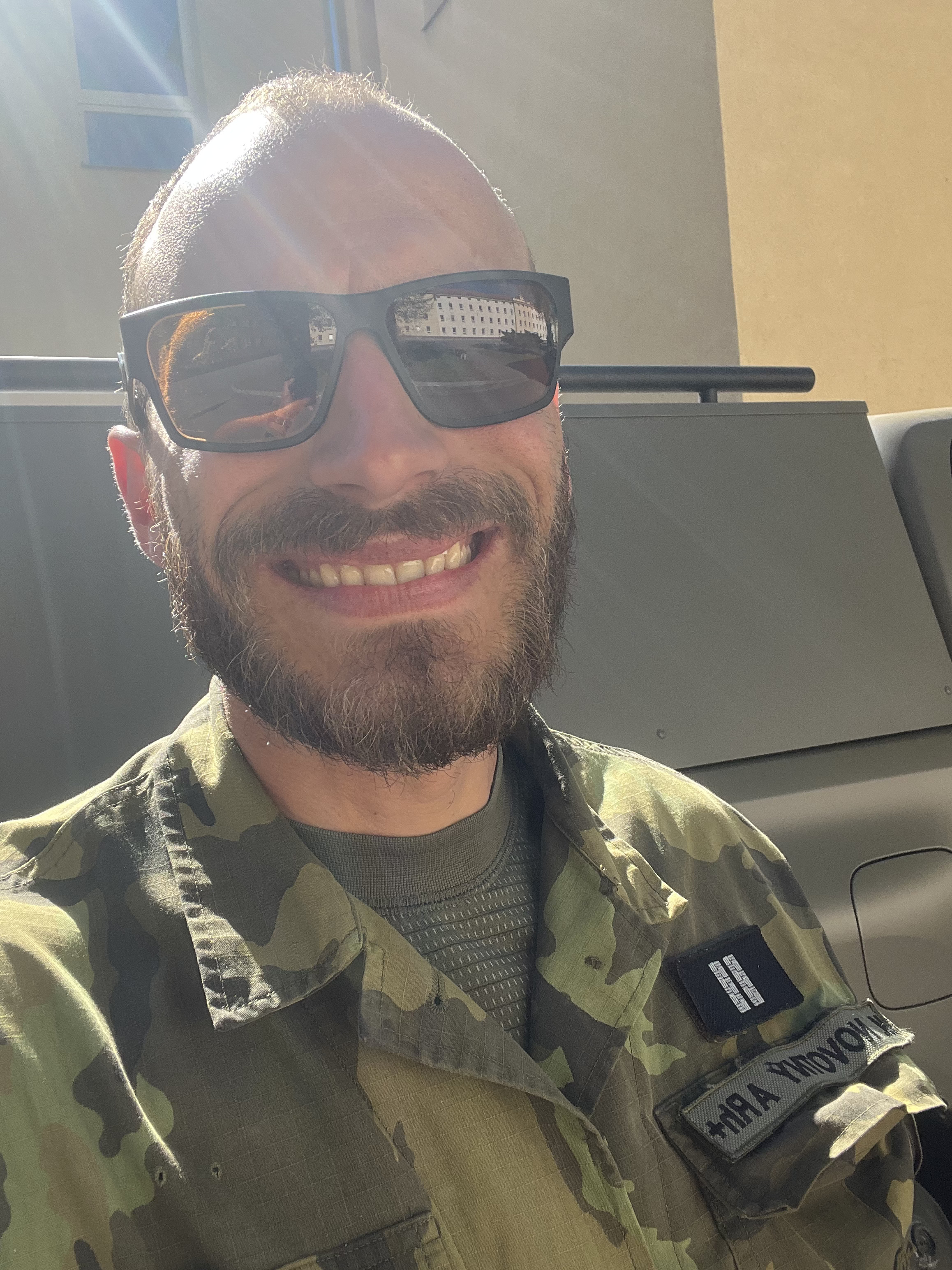 Instruktor kurzu přežití Survion, profesionální voják AČR